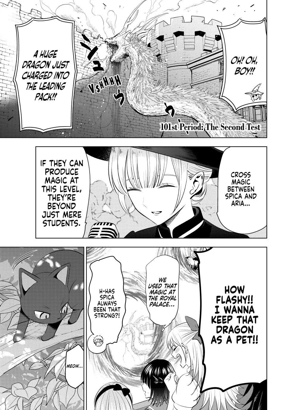 Kuroneko to Majo no Kyoushitsu Chapter 101 page 1 - Chapter 101