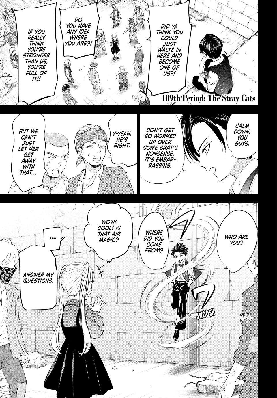 Kuroneko to Majo no Kyoushitsu Chapter 109 page 1 - Chapter 109