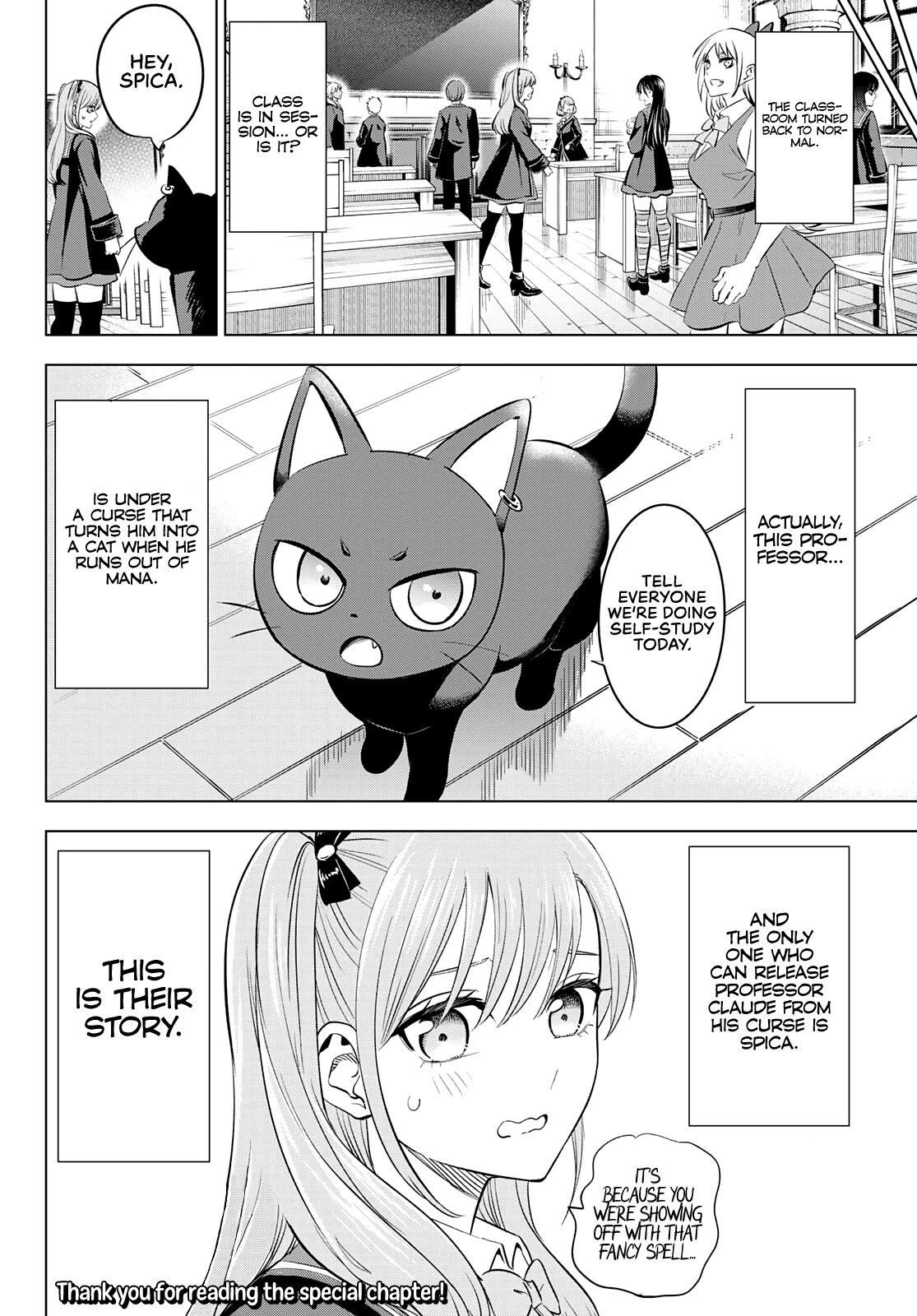 Kuroneko to Majo no Kyoushitsu Chapter 11.5 page 17 - Chapter 11.5: Special Chapter