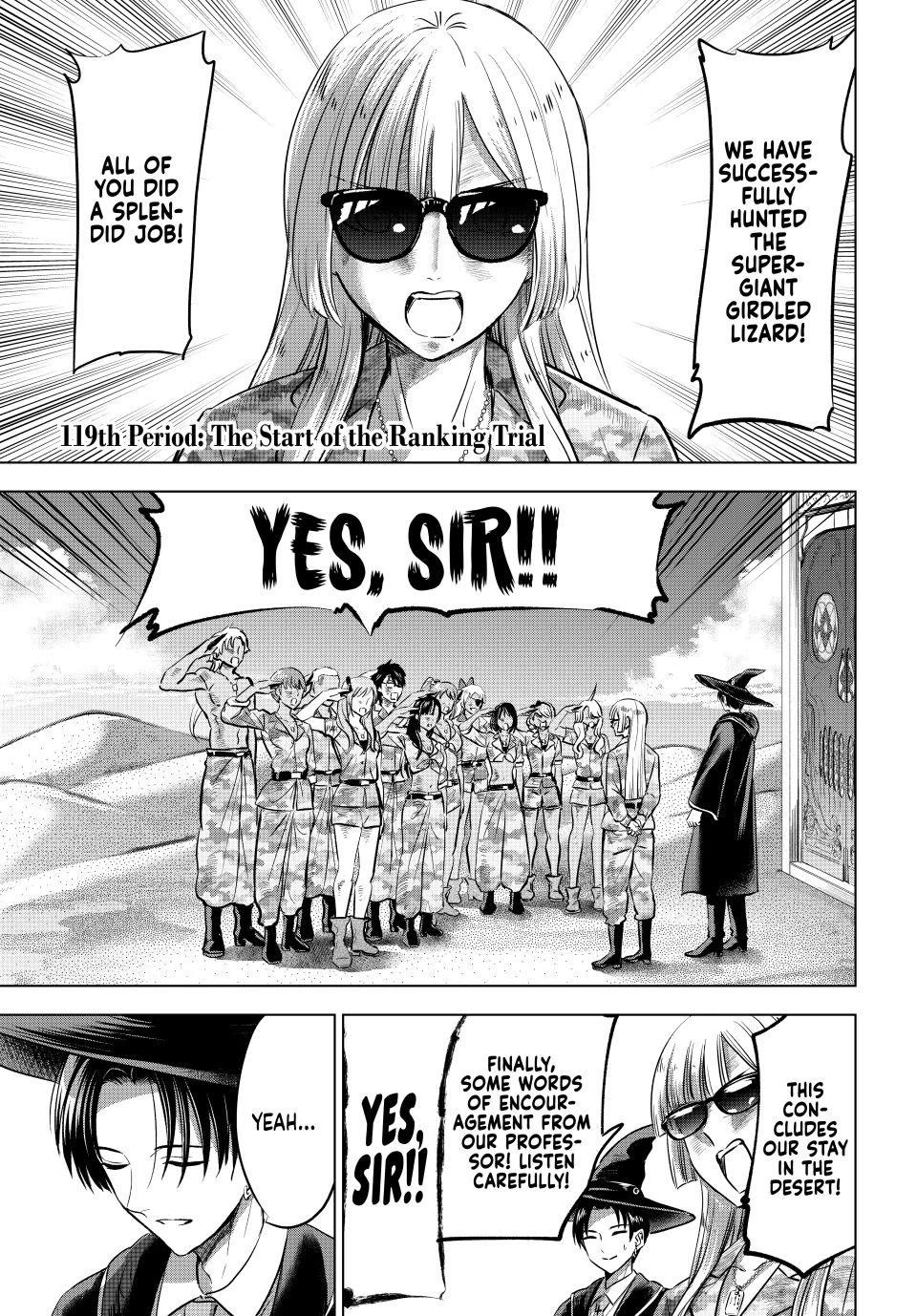 Kuroneko to Majo no Kyoushitsu Chapter 119 page 1 - Chapter 119