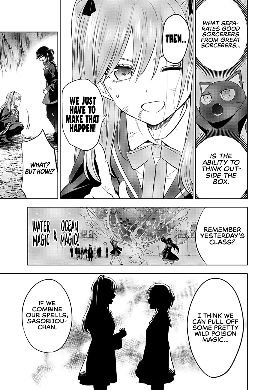 Kuroneko to Majo no Kyoushitsu Chapter 14 page 10 - Chapter 14: Combined Magic