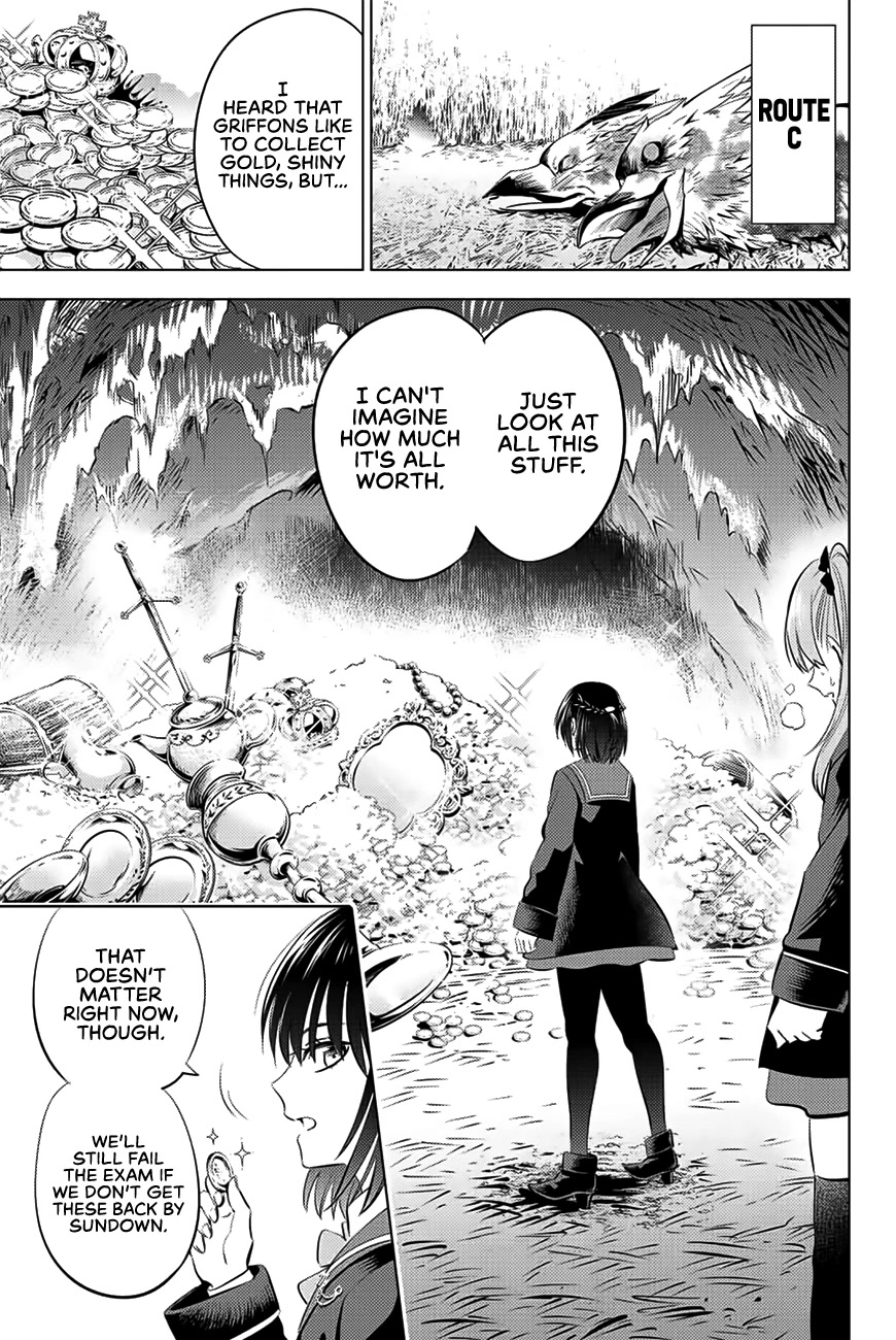 Kuroneko to Majo no Kyoushitsu Chapter 15 page 6 - Chapter 15: Course of the Exam