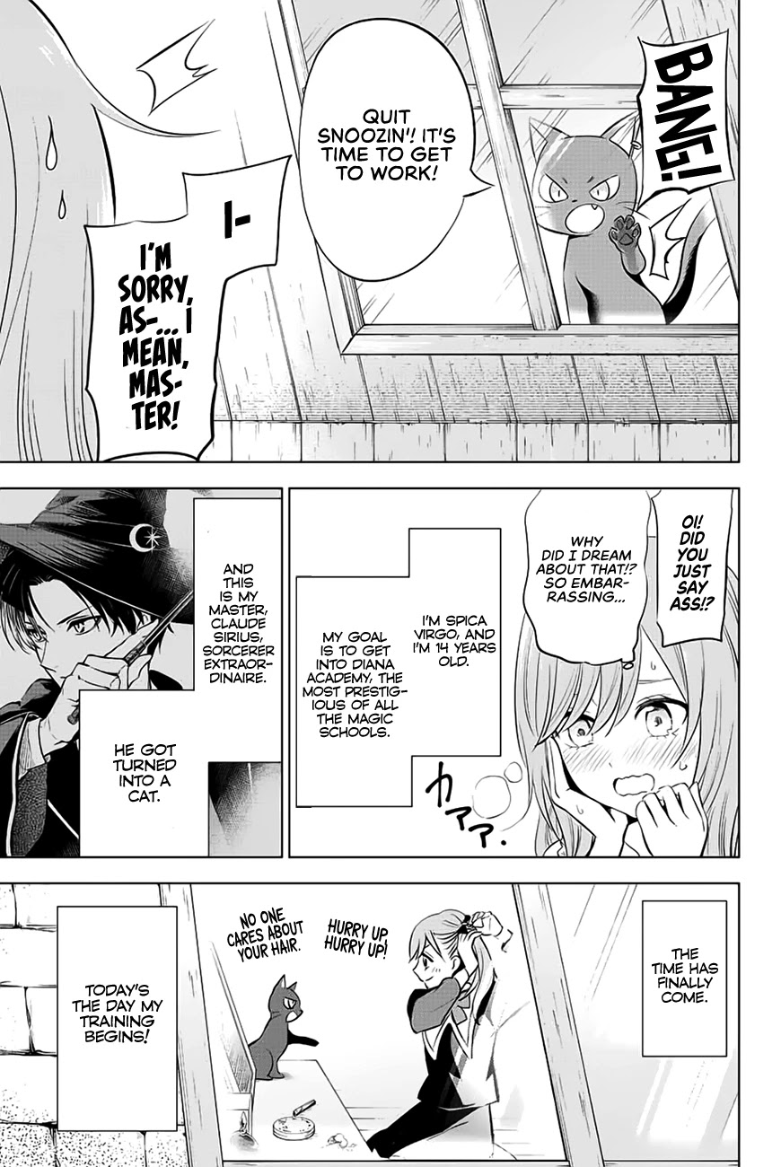 Kuroneko to Majo no Kyoushitsu Chapter 2 page 4 - Chapter 2: The Magic of the Zodiac