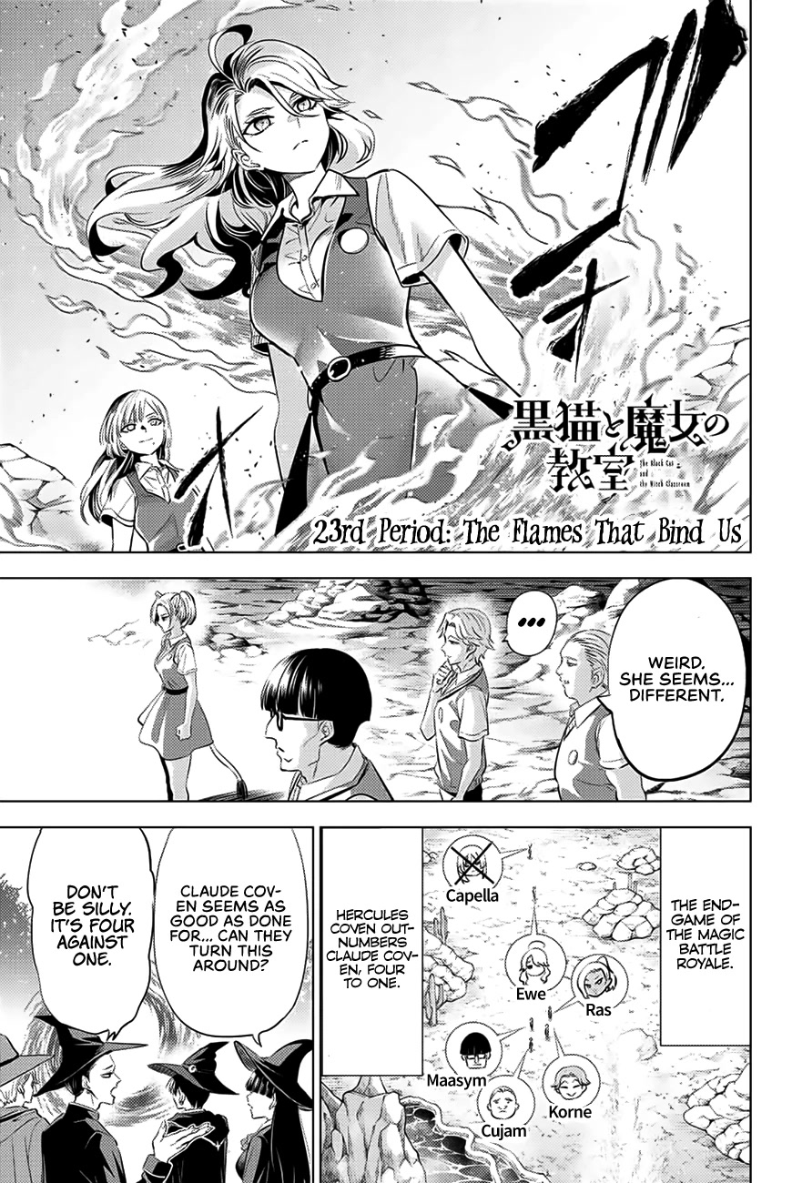 Kuroneko to Majo no Kyoushitsu Chapter 23 page 2 - Chapter 23: The Flames That Bind Us