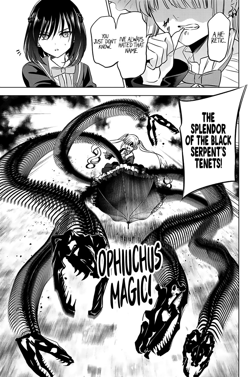 Kuroneko to Majo no Kyoushitsu Chapter 25 page 12 - Chapter 25: Spica and Arc Turus