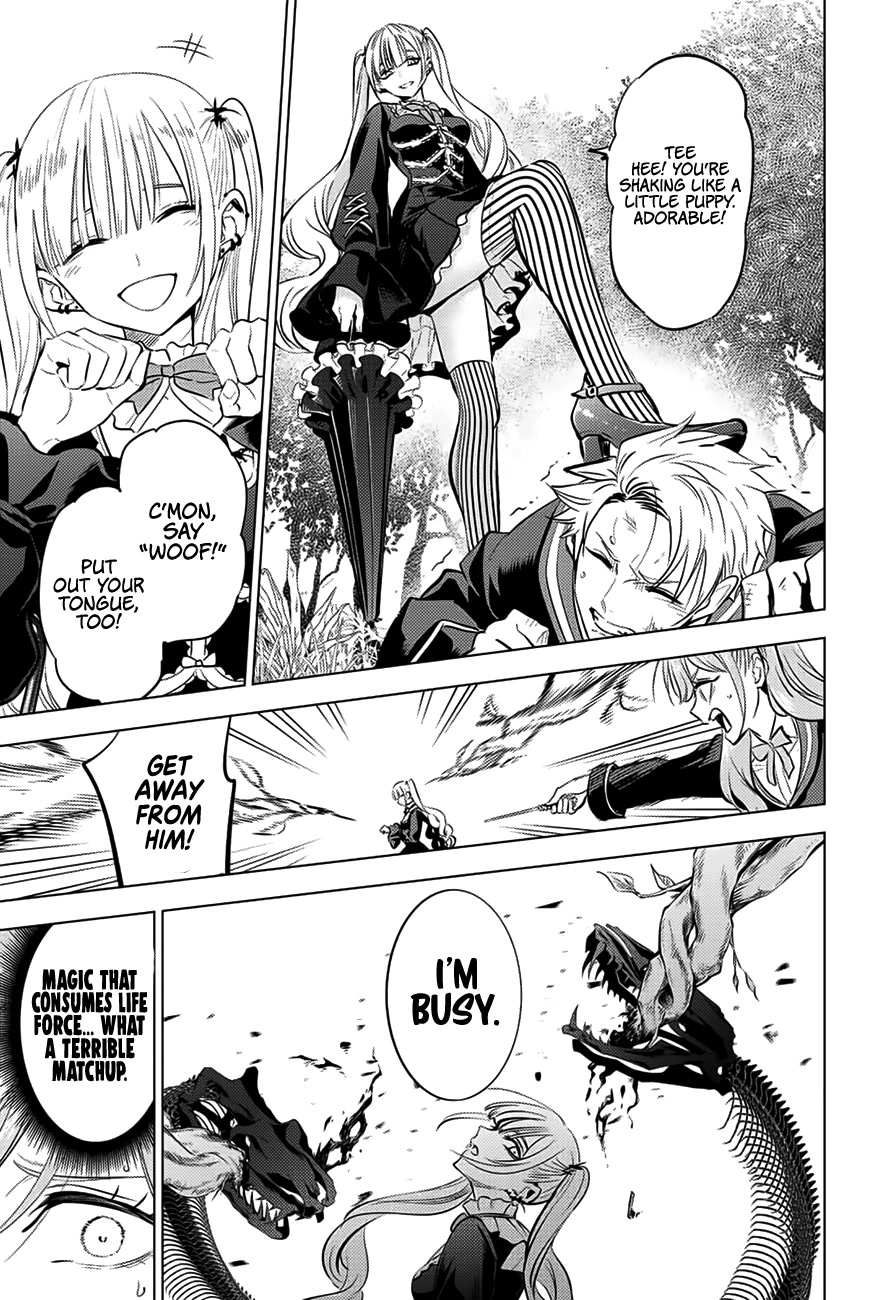 Kuroneko to Majo no Kyoushitsu Chapter 28 page 16 - Chapter 28: Chiron's Mettle