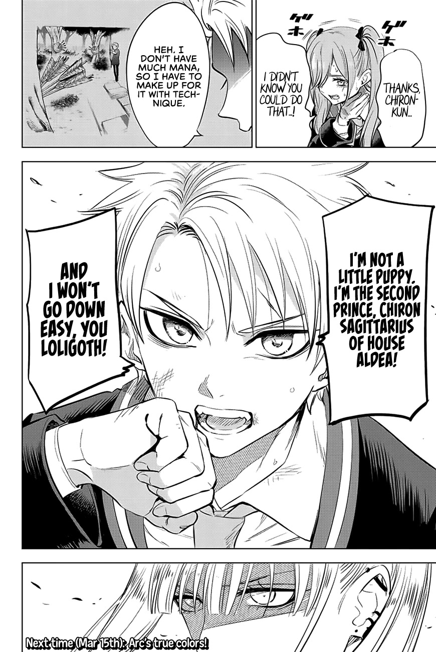 Kuroneko to Majo no Kyoushitsu Chapter 28 page 22 - Chapter 28: Chiron's Mettle