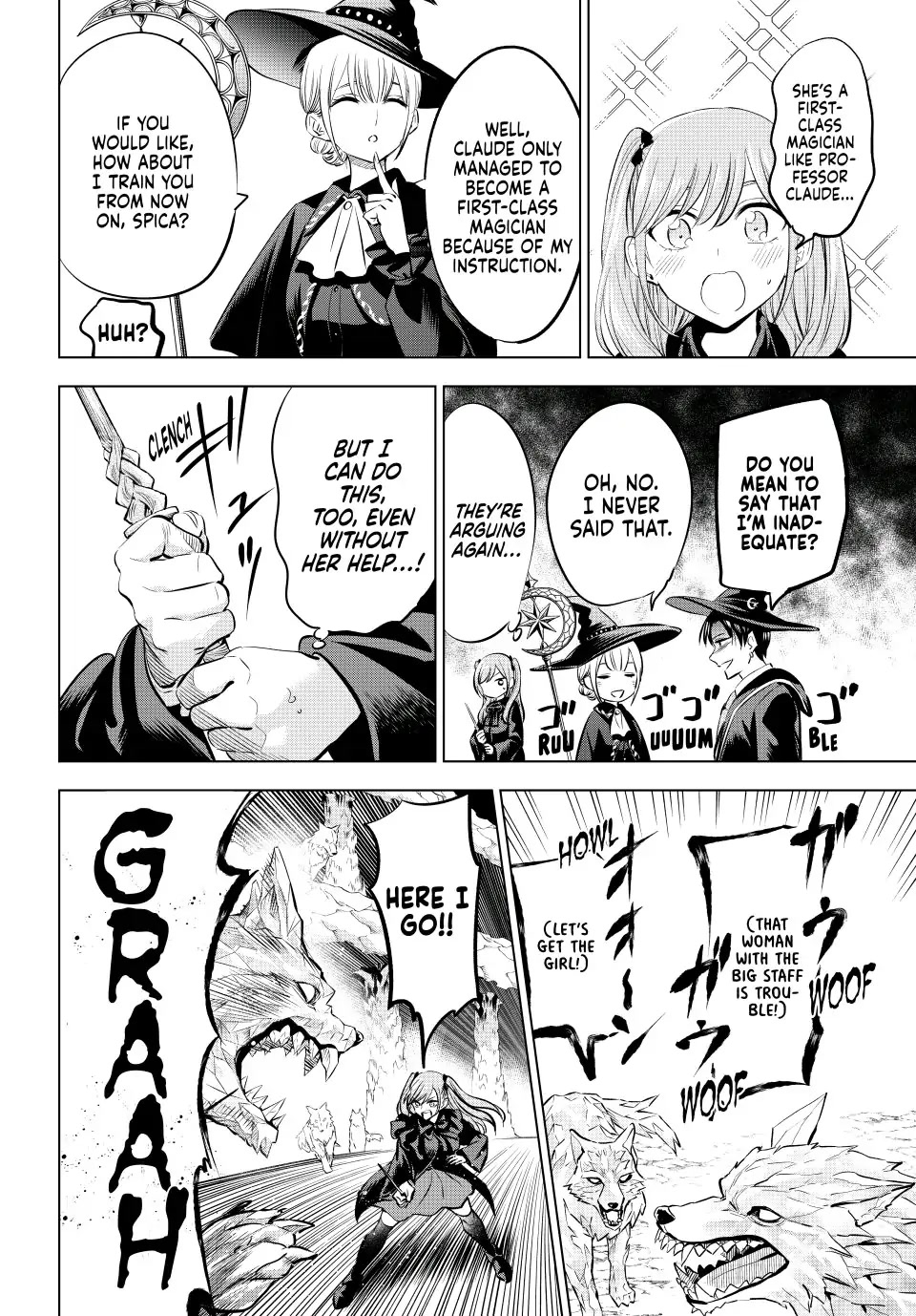Kuroneko to Majo no Kyoushitsu Chapter 33 page 16 - Chapter 33: Diana Academy's Guardian Angel