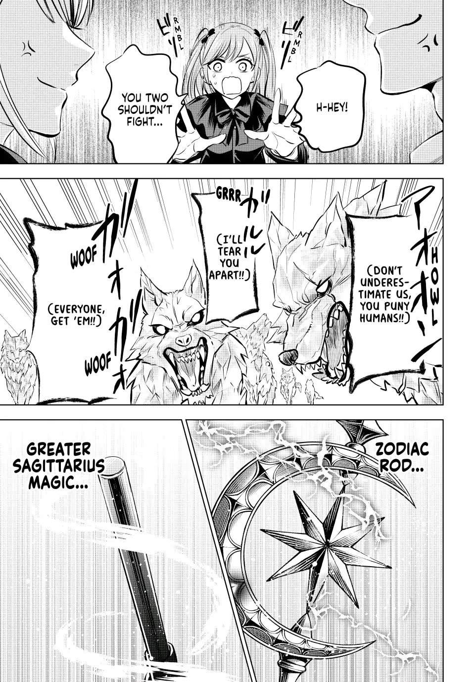 Kuroneko to Majo no Kyoushitsu Chapter 33 page 19 - Chapter 33: Diana Academy's Guardian Angel