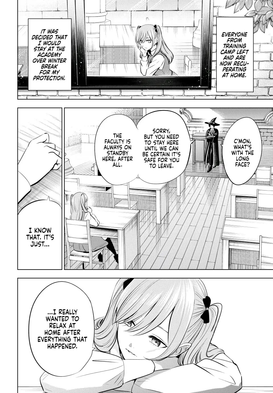 Kuroneko to Majo no Kyoushitsu Chapter 33 page 2 - Chapter 33: Diana Academy's Guardian Angel