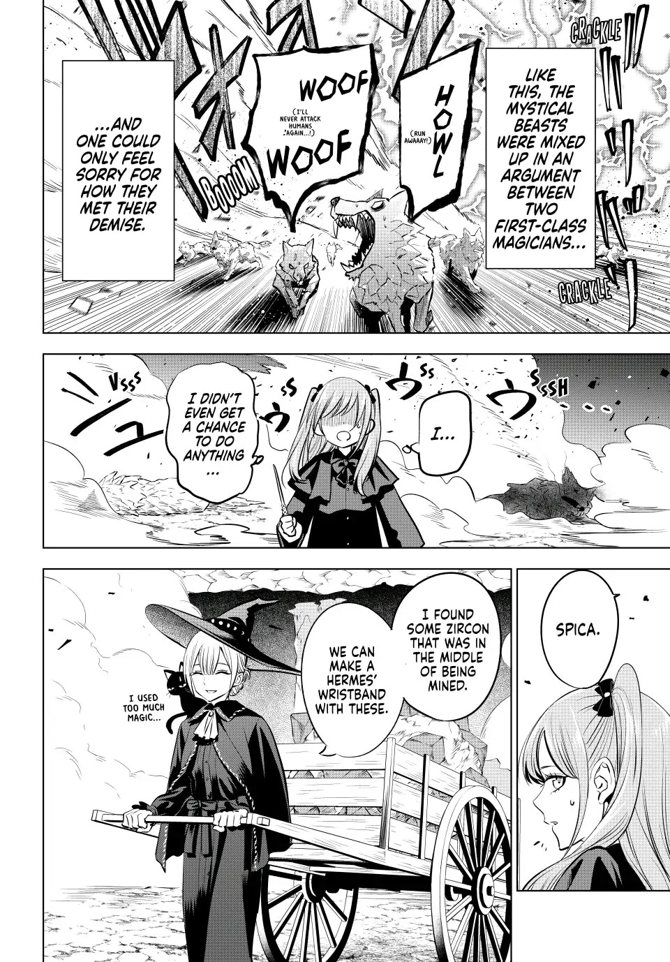Kuroneko to Majo no Kyoushitsu Chapter 33 page 21 - Chapter 33: Diana Academy's Guardian Angel