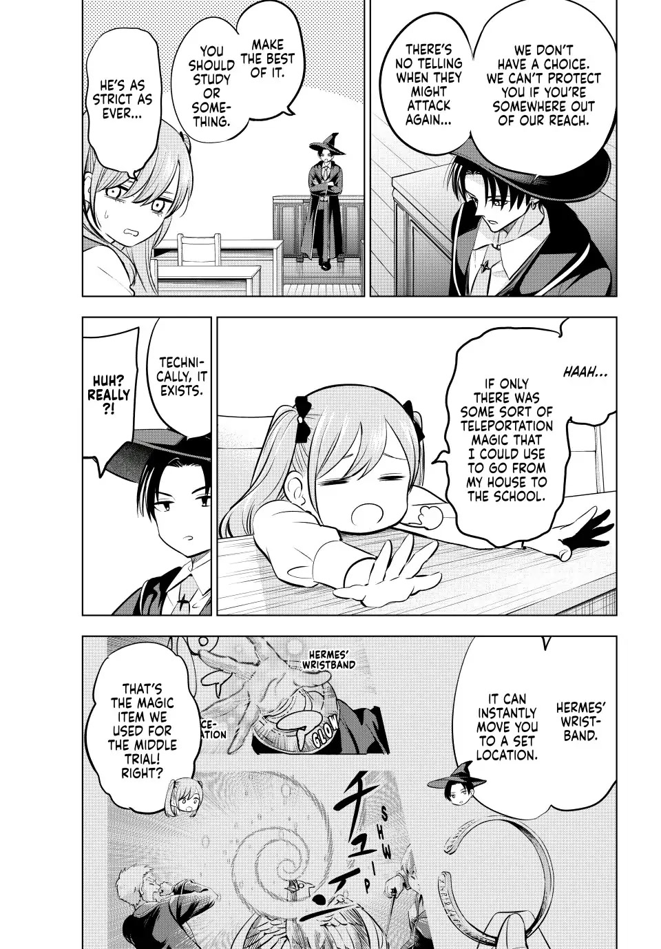 Kuroneko to Majo no Kyoushitsu Chapter 33 page 3 - Chapter 33: Diana Academy's Guardian Angel