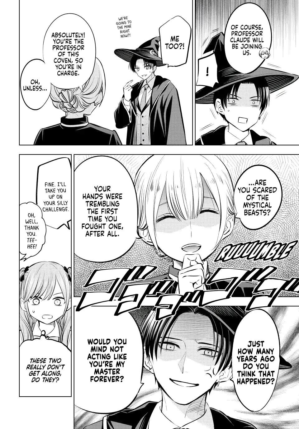 Kuroneko to Majo no Kyoushitsu Chapter 33 page 6 - Chapter 33: Diana Academy's Guardian Angel