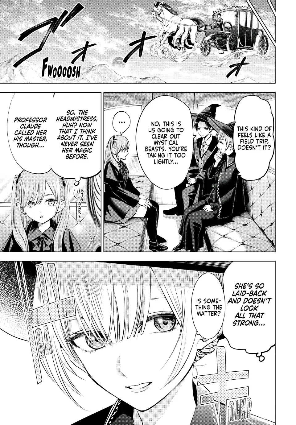Kuroneko to Majo no Kyoushitsu Chapter 33 page 7 - Chapter 33: Diana Academy's Guardian Angel