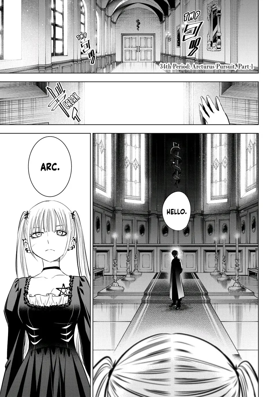 Kuroneko to Majo no Kyoushitsu Chapter 34 page 1 - Chapter 34: Arcturus Pursuit (Part I)