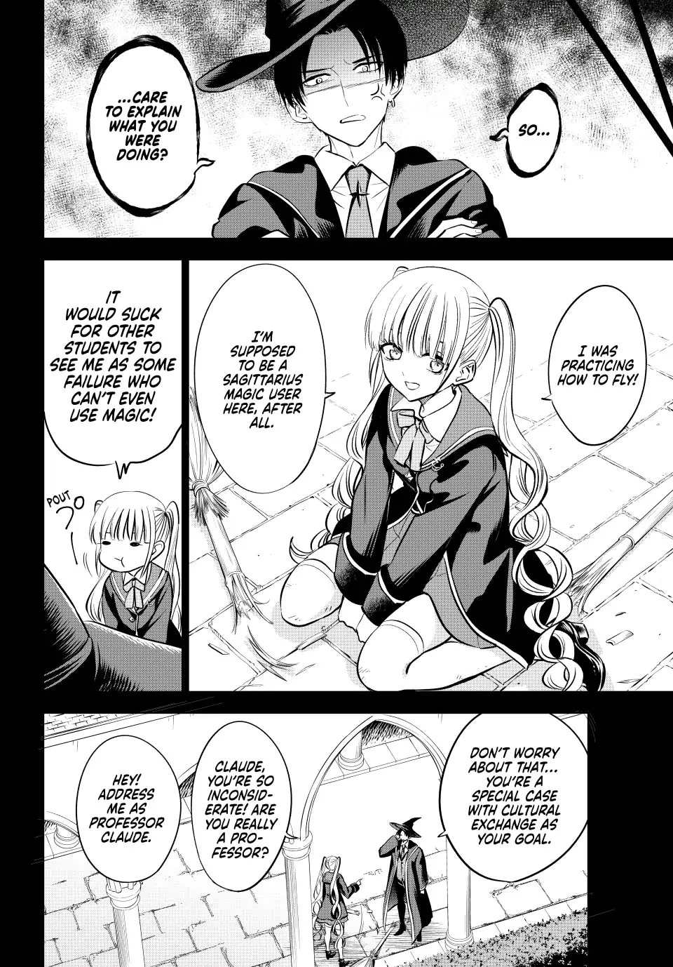 Kuroneko to Majo no Kyoushitsu Chapter 34 page 12 - Chapter 34: Arcturus Pursuit (Part I)