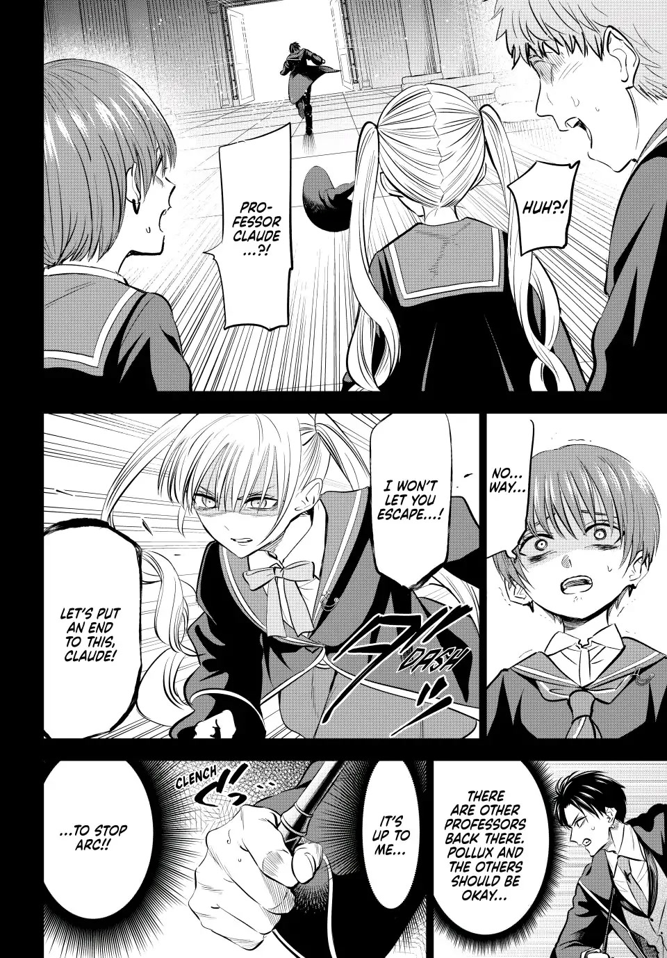 Kuroneko to Majo no Kyoushitsu Chapter 35 page 11 - Chapter 35: Arcturus Pursuit (Part II)