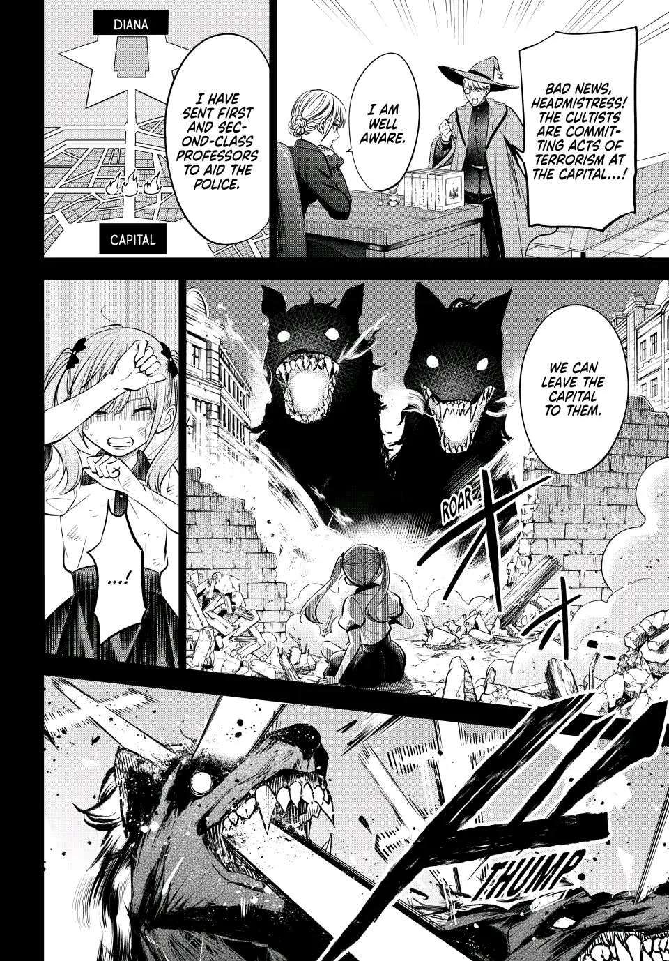 Kuroneko to Majo no Kyoushitsu Chapter 35 page 3 - Chapter 35: Arcturus Pursuit (Part II)
