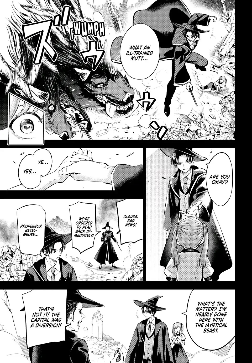 Kuroneko to Majo no Kyoushitsu Chapter 35 page 4 - Chapter 35: Arcturus Pursuit (Part II)