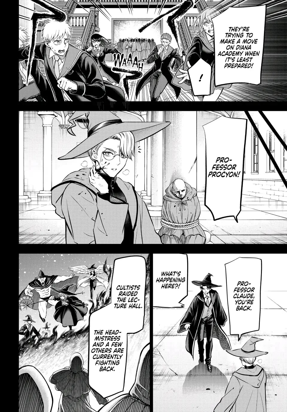 Kuroneko to Majo no Kyoushitsu Chapter 35 page 5 - Chapter 35: Arcturus Pursuit (Part II)