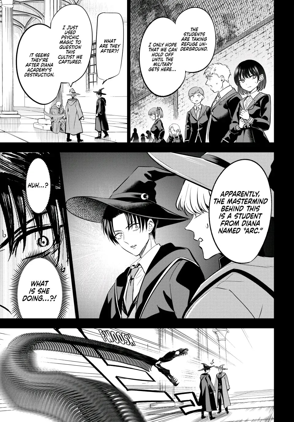 Kuroneko to Majo no Kyoushitsu Chapter 35 page 6 - Chapter 35: Arcturus Pursuit (Part II)