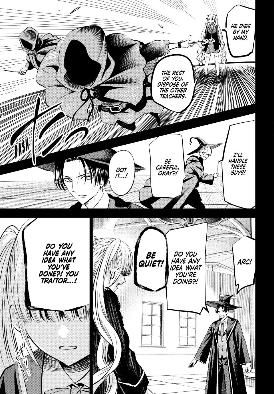 Kuroneko to Majo no Kyoushitsu Chapter 35 page 8 - Chapter 35: Arcturus Pursuit (Part II)