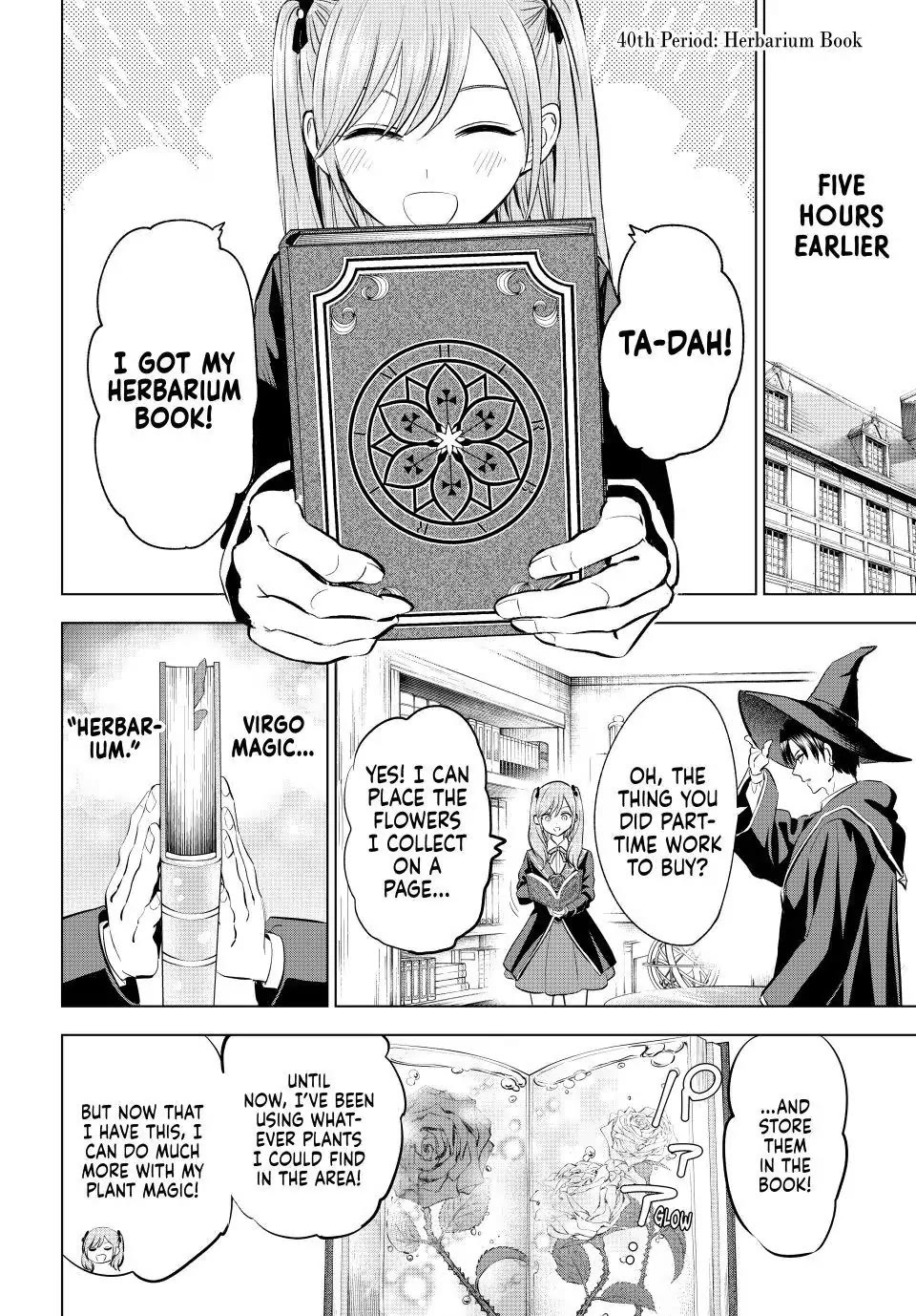 Kuroneko to Majo no Kyoushitsu Chapter 40 page 2 - Chapter 40: Herbarium Book