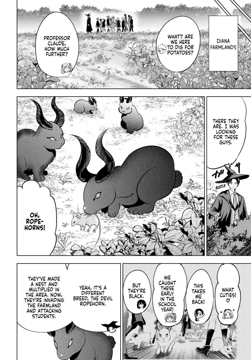 Kuroneko to Majo no Kyoushitsu Chapter 40 page 4 - Chapter 40: Herbarium Book