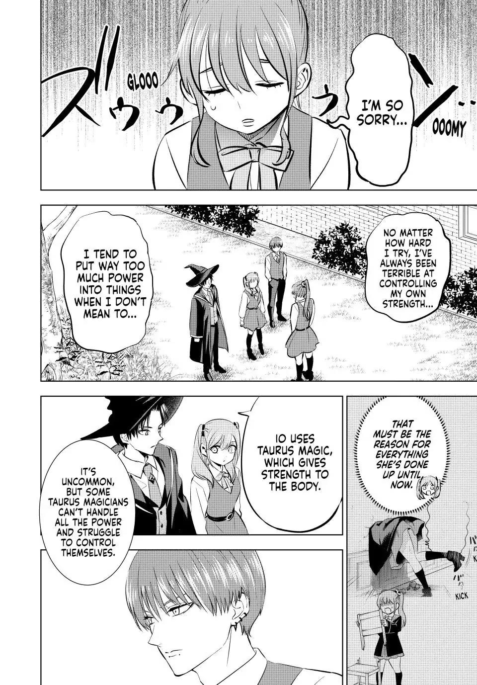Kuroneko to Majo no Kyoushitsu Chapter 41 page 14 - Chapter 41: Io Taurus Tries Her Hardest