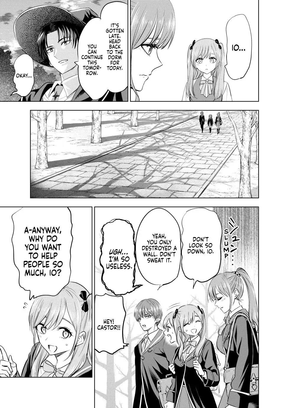 Kuroneko to Majo no Kyoushitsu Chapter 41 page 15 - Chapter 41: Io Taurus Tries Her Hardest