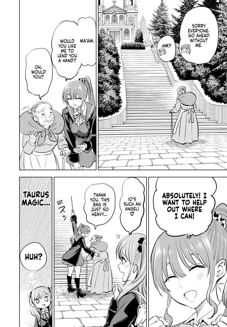 Kuroneko to Majo no Kyoushitsu Chapter 41 page 2 - Chapter 41: Io Taurus Tries Her Hardest