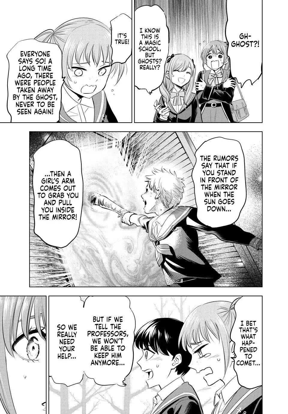 Kuroneko to Majo no Kyoushitsu Chapter 41 page 21 - Chapter 41: Io Taurus Tries Her Hardest