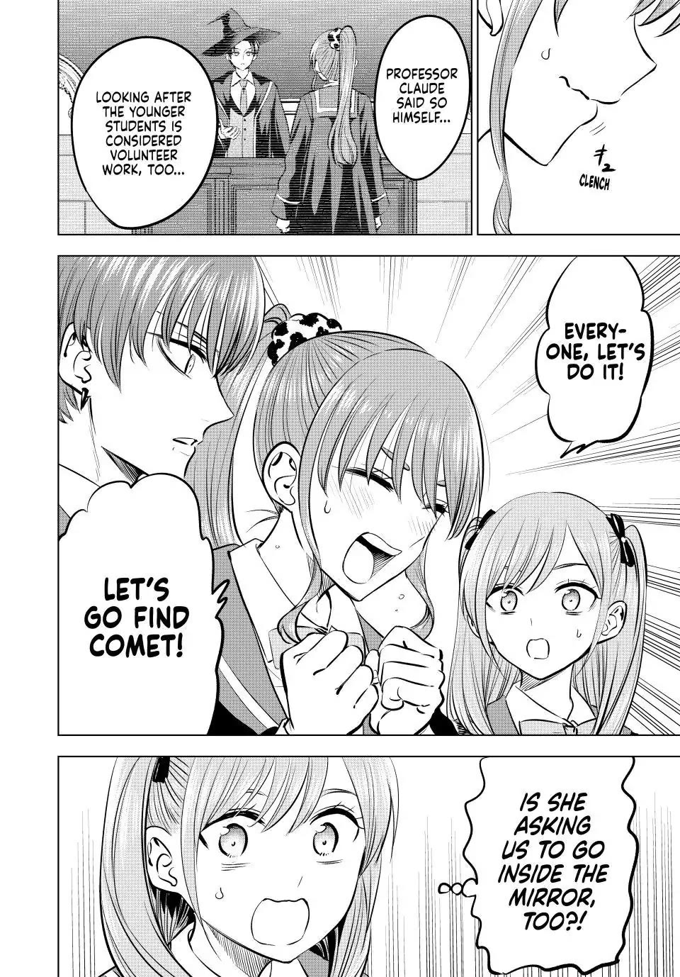 Kuroneko to Majo no Kyoushitsu Chapter 41 page 22 - Chapter 41: Io Taurus Tries Her Hardest