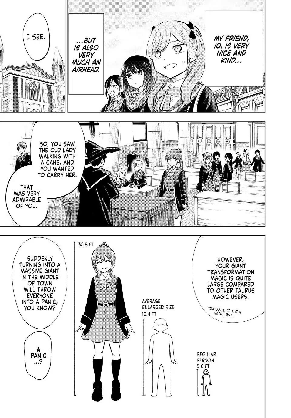 Kuroneko to Majo no Kyoushitsu Chapter 41 page 5 - Chapter 41: Io Taurus Tries Her Hardest