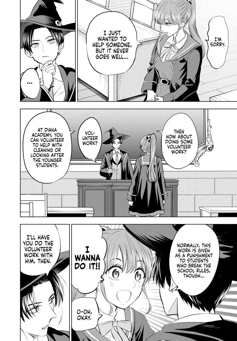 Kuroneko to Majo no Kyoushitsu Chapter 41 page 6 - Chapter 41: Io Taurus Tries Her Hardest