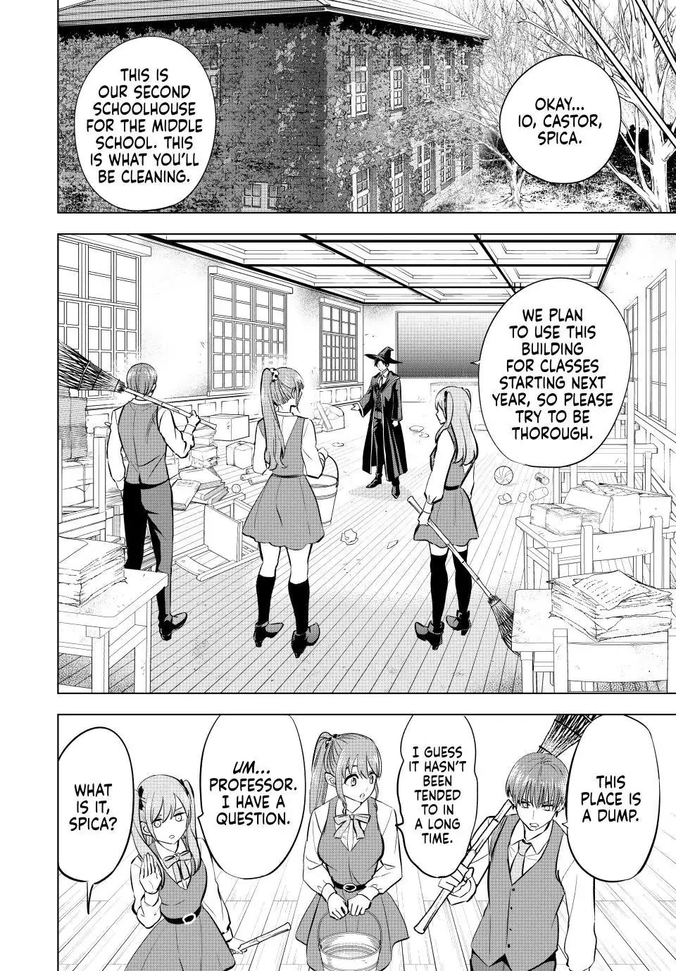 Kuroneko to Majo no Kyoushitsu Chapter 41 page 8 - Chapter 41: Io Taurus Tries Her Hardest