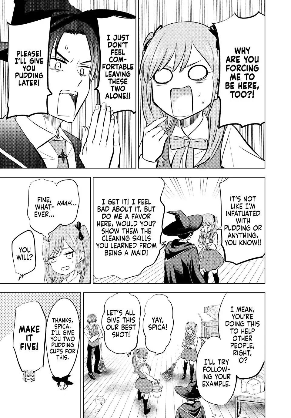 Kuroneko to Majo no Kyoushitsu Chapter 41 page 9 - Chapter 41: Io Taurus Tries Her Hardest