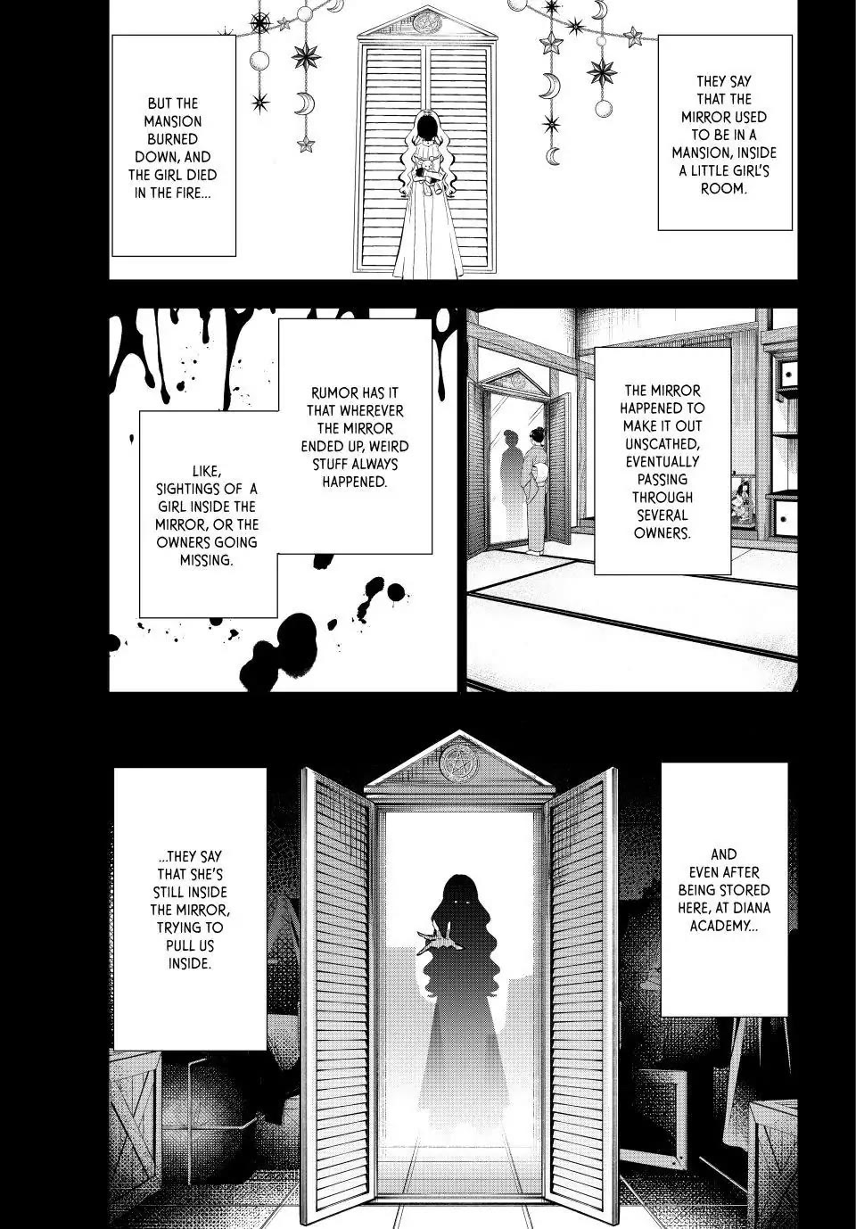 Kuroneko to Majo no Kyoushitsu Chapter 42 page 1 - Chapter 42: The Mysterious Mirror World