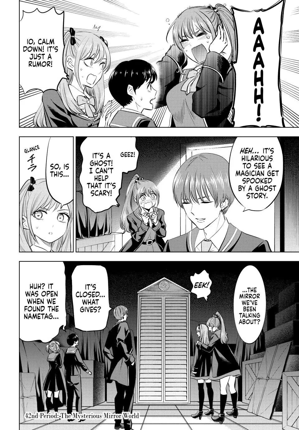 Kuroneko to Majo no Kyoushitsu Chapter 42 page 2 - Chapter 42: The Mysterious Mirror World