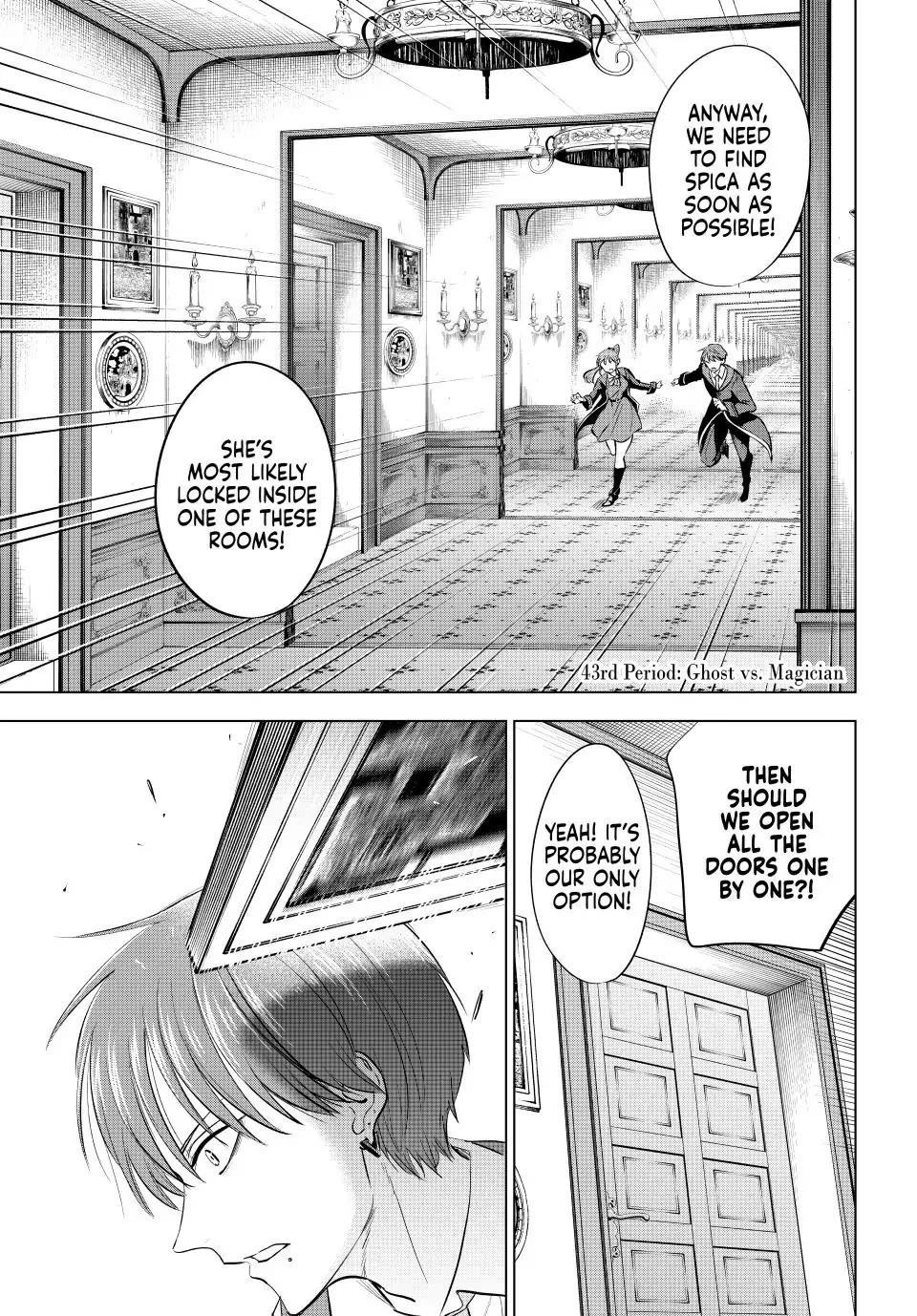Kuroneko to Majo no Kyoushitsu Chapter 43 page 1 - Chapter 43: Ghost vs. Magician