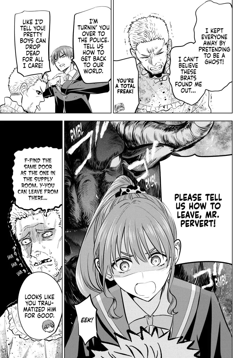 Kuroneko to Majo no Kyoushitsu Chapter 43 page 17 - Chapter 43: Ghost vs. Magician
