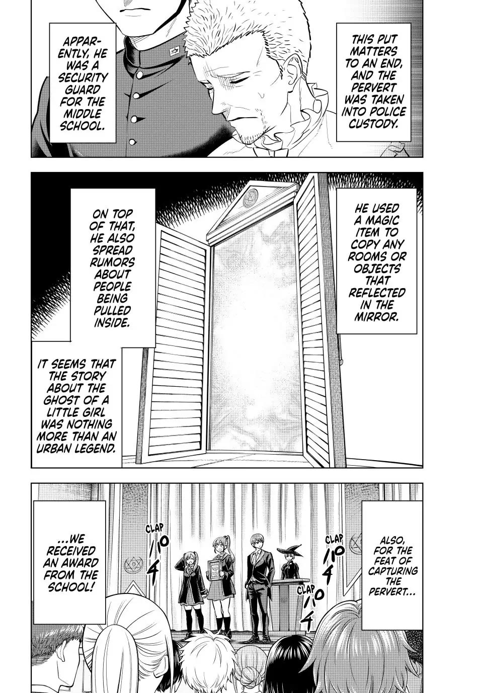 Kuroneko to Majo no Kyoushitsu Chapter 43 page 22 - Chapter 43: Ghost vs. Magician