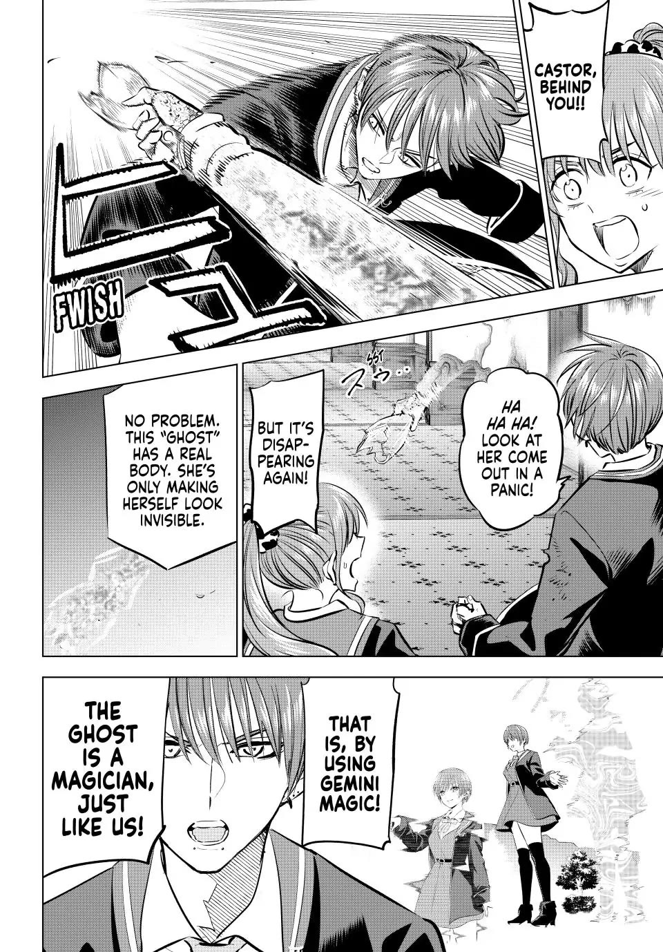 Kuroneko to Majo no Kyoushitsu Chapter 43 page 8 - Chapter 43: Ghost vs. Magician