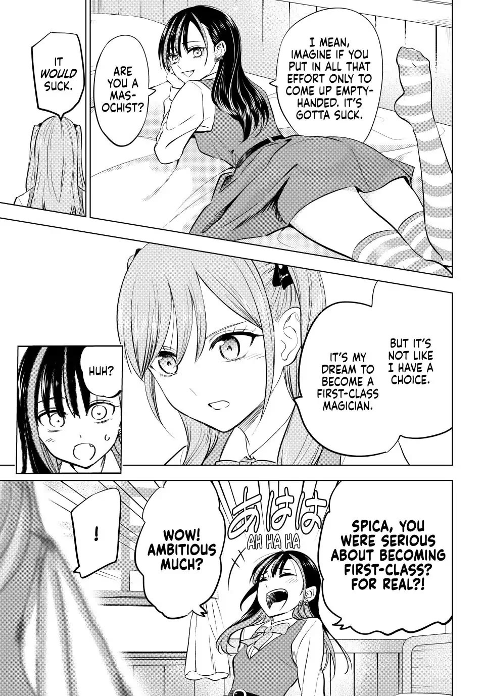 Kuroneko to Majo no Kyoushitsu Chapter 44 page 13 - Chapter 44: Oil and Water