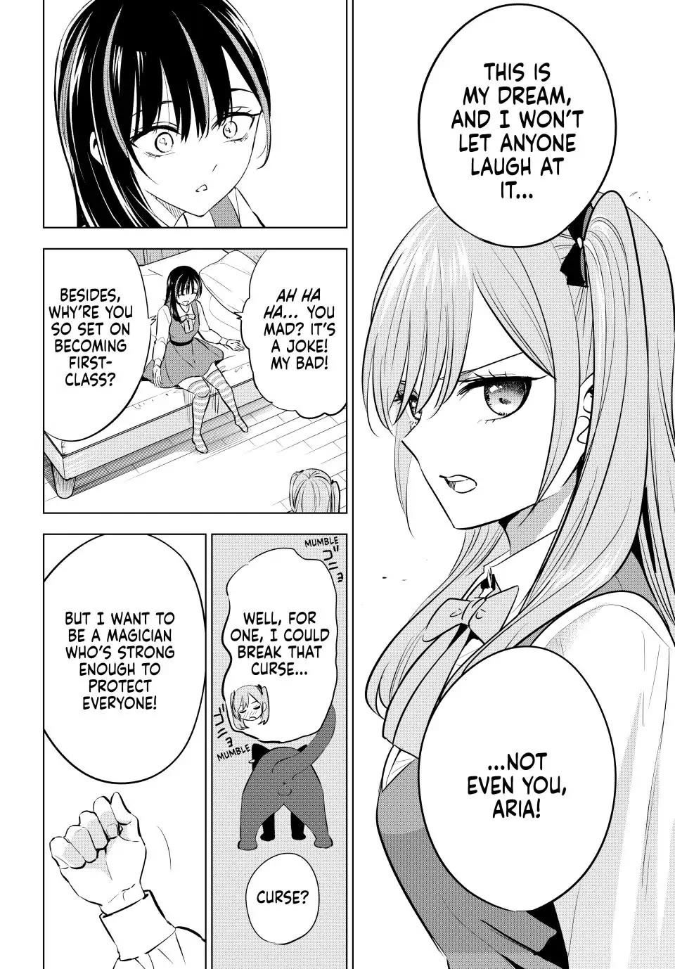 Kuroneko to Majo no Kyoushitsu Chapter 44 page 14 - Chapter 44: Oil and Water