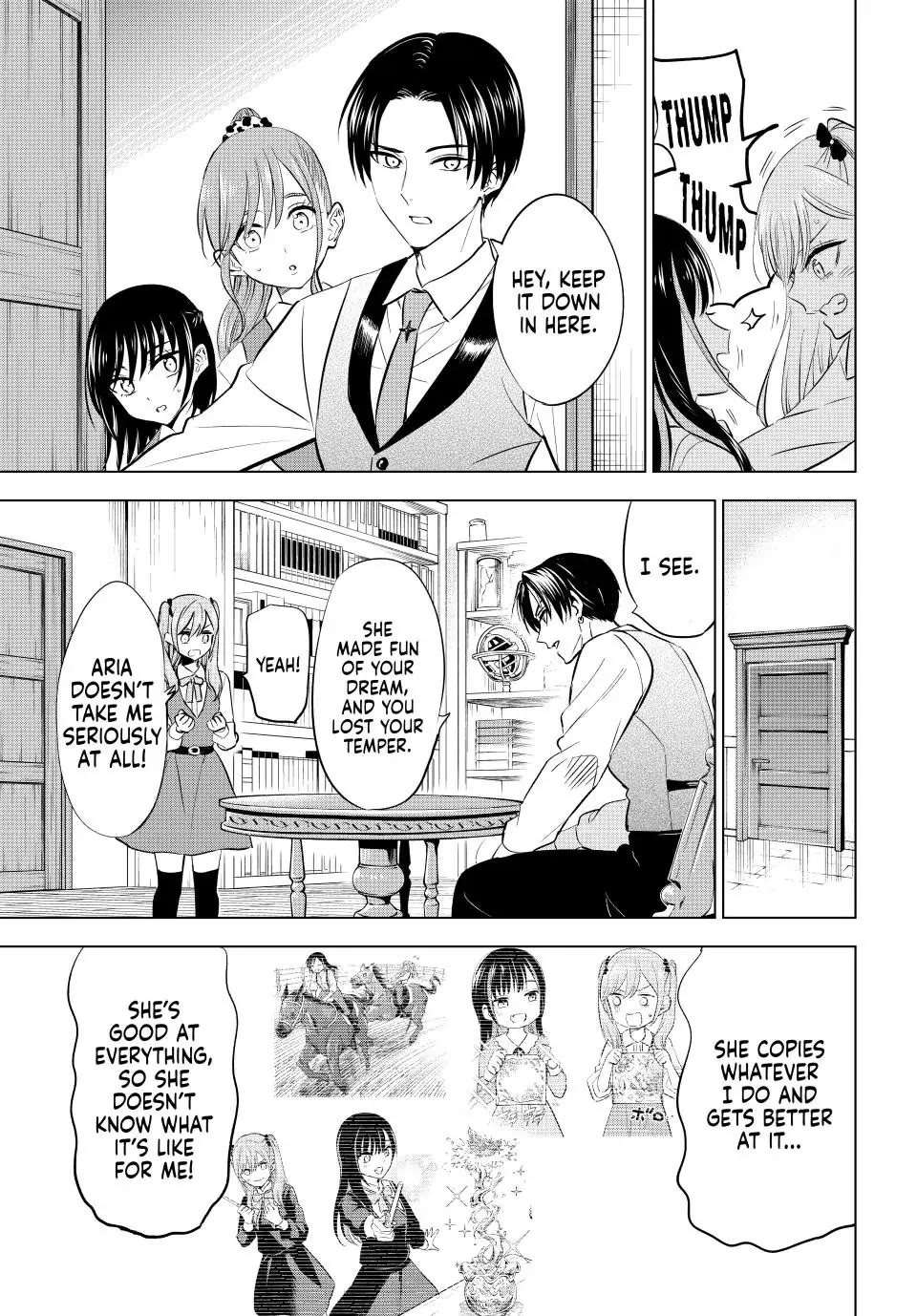 Kuroneko to Majo no Kyoushitsu Chapter 44 page 17 - Chapter 44: Oil and Water