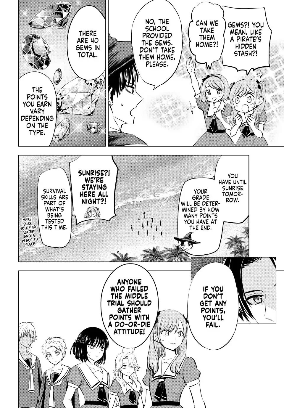 Kuroneko to Majo no Kyoushitsu Chapter 45 page 8 - Chapter 45: Start of the Final Trial