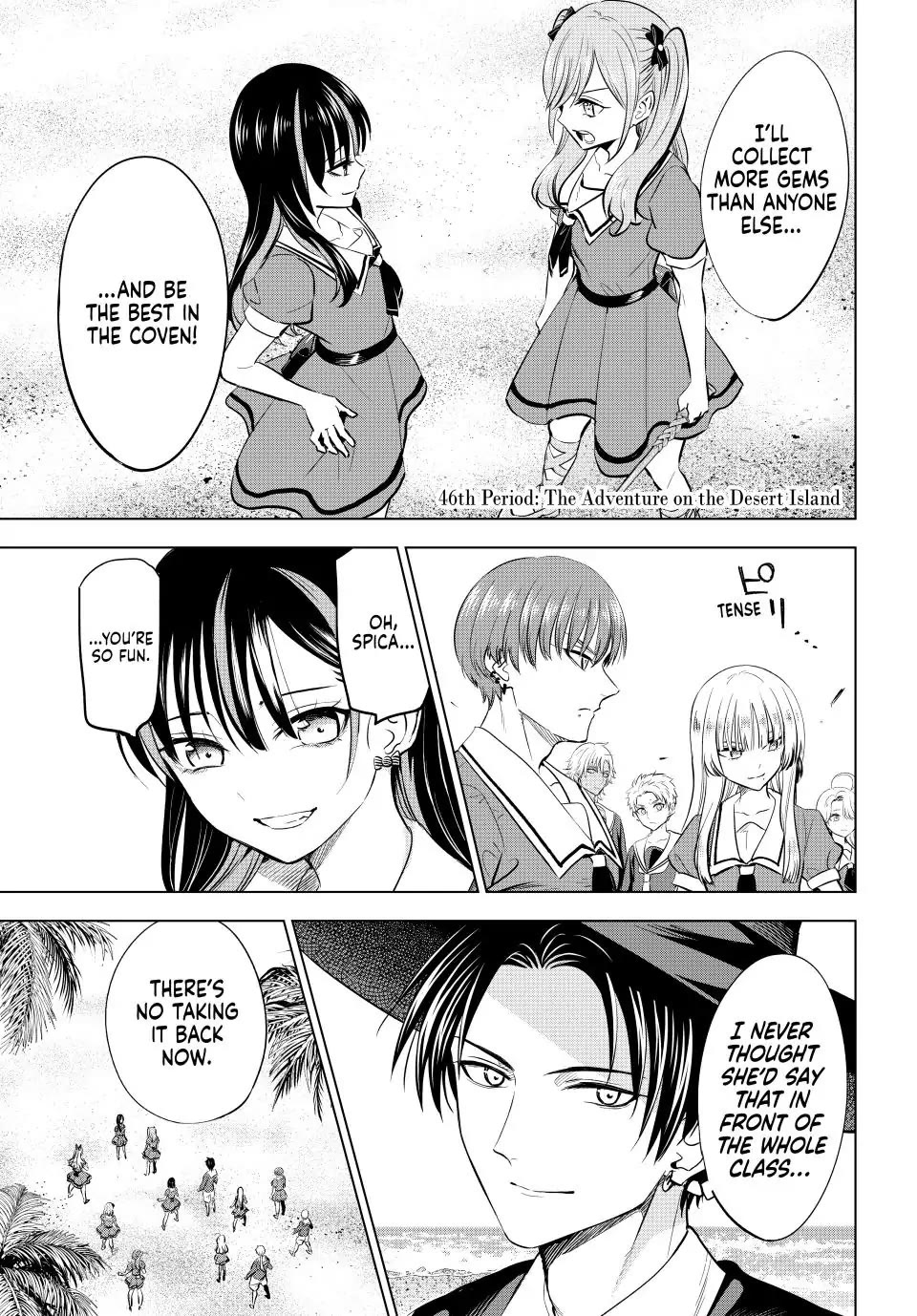 Kuroneko to Majo no Kyoushitsu Chapter 46 page 1 - Chapter 46: The Adventure on the Desert Island