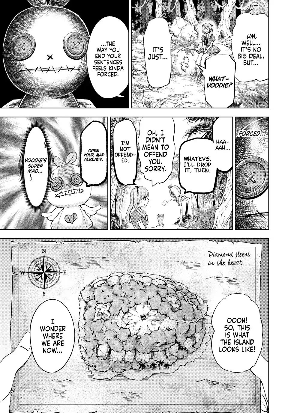Kuroneko to Majo no Kyoushitsu Chapter 46 page 11 - Chapter 46: The Adventure on the Desert Island