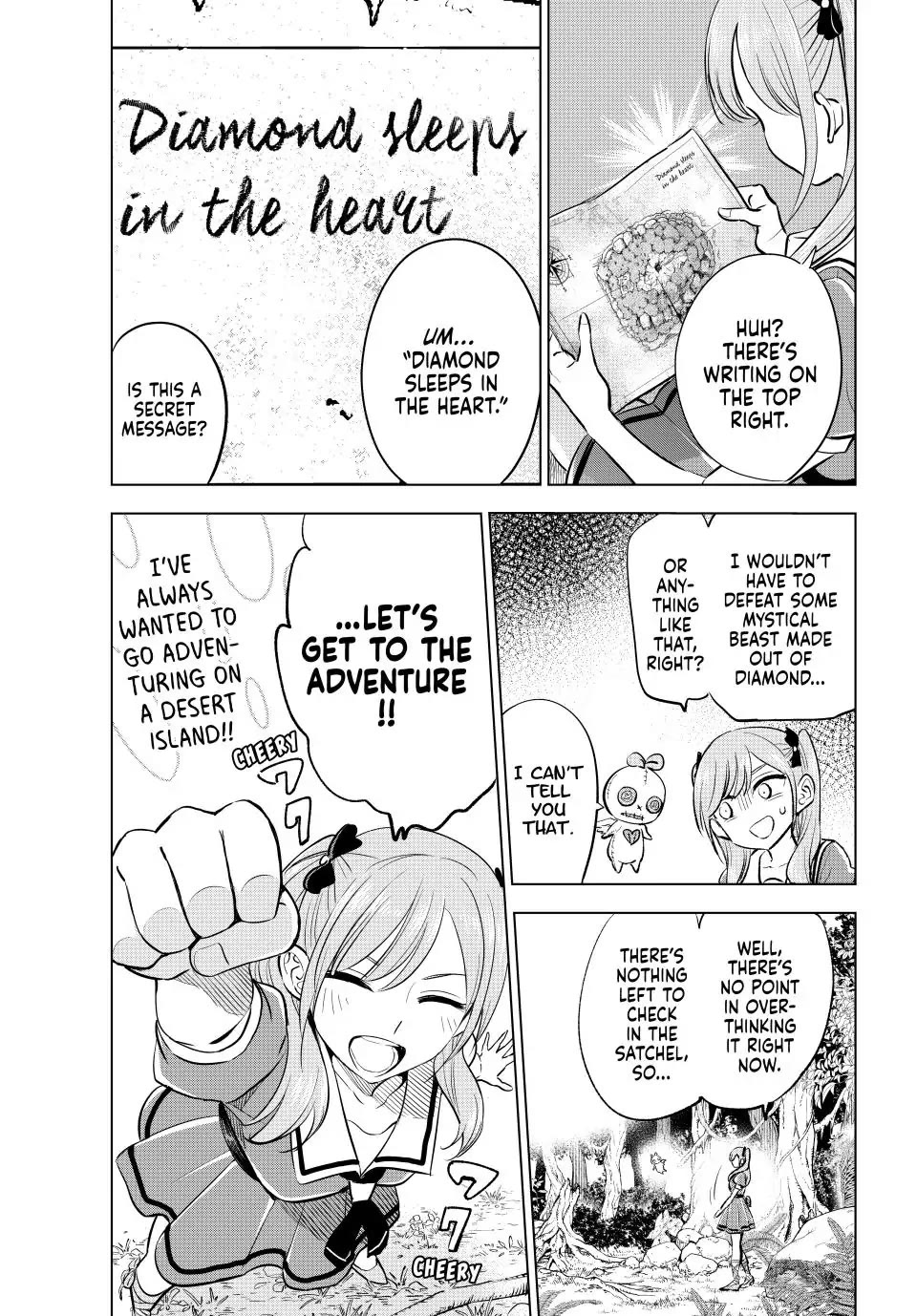 Kuroneko to Majo no Kyoushitsu Chapter 46 page 13 - Chapter 46: The Adventure on the Desert Island